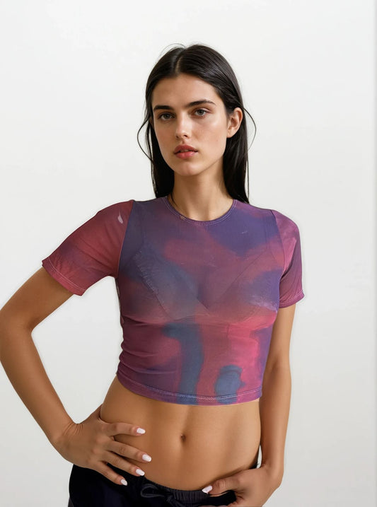 CROP TOP MANGA CORTA-edición limitada